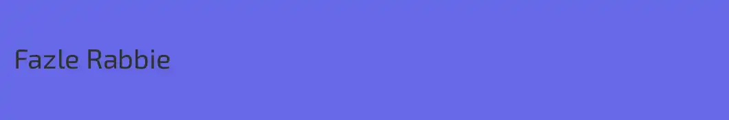 Fazle Rabbie